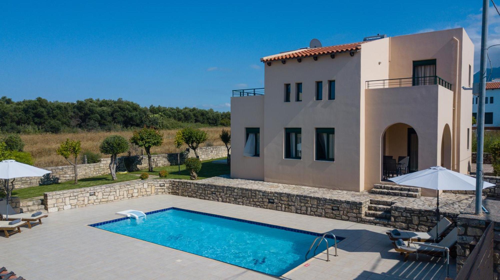 Asprouliánoi Villa Eleni מראה חיצוני תמונה