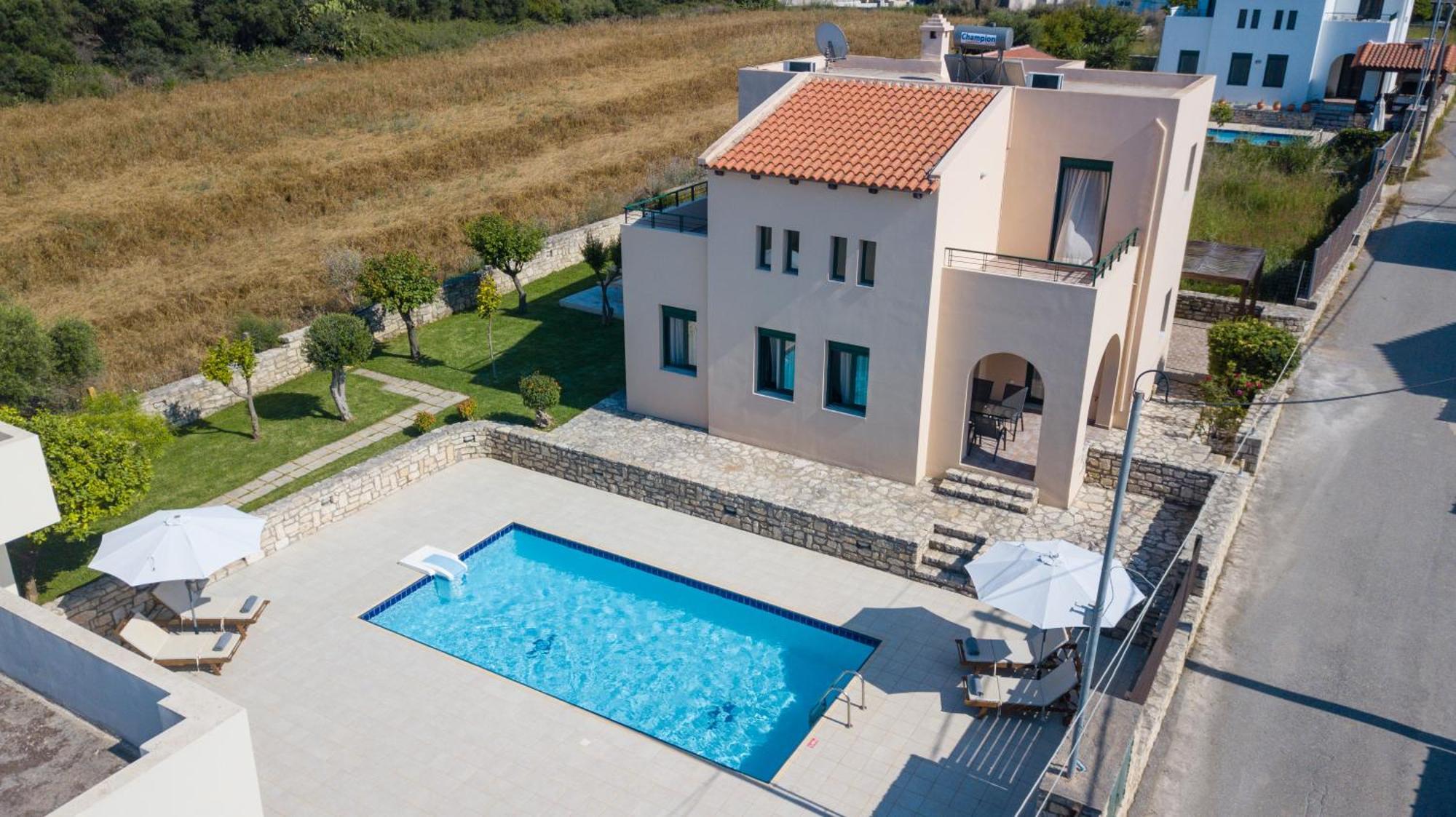 Asprouliánoi Villa Eleni מראה חיצוני תמונה